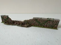 6 Inch Ruined Straight Wall